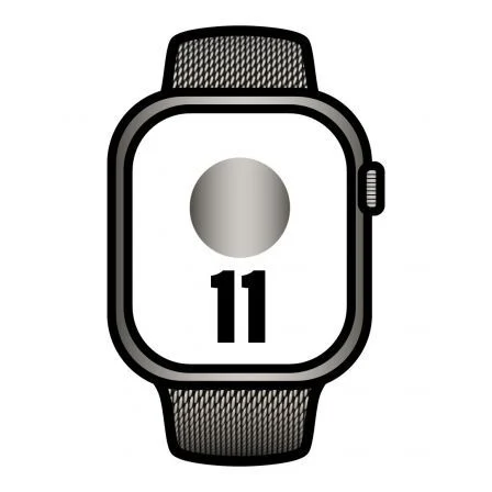 Apple Watch Series 11 GPS + Cellular 46 mm Titanio Natural Milanese Loop